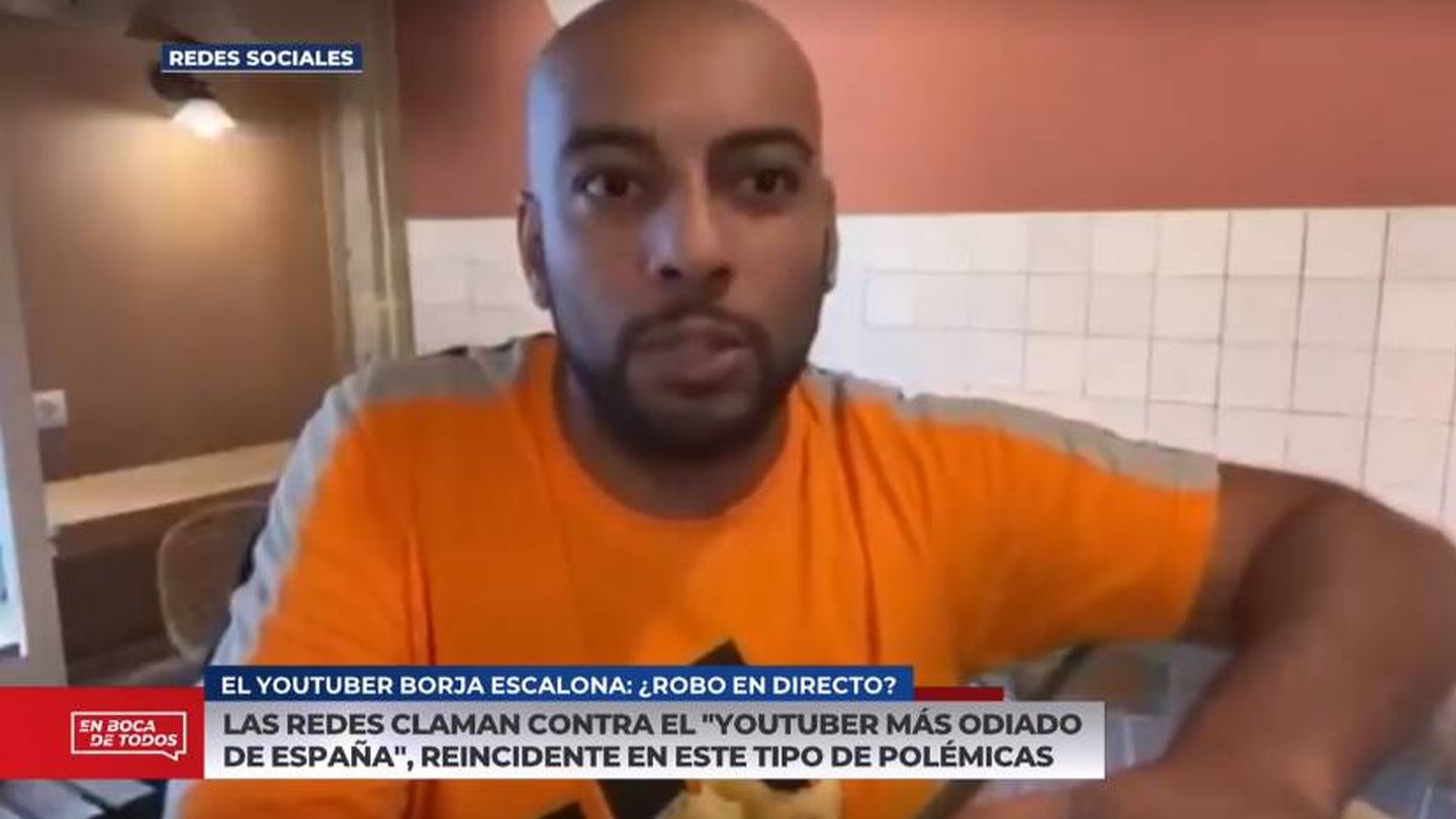 El 'youtuber' Borja Escalona. (Mediaset)