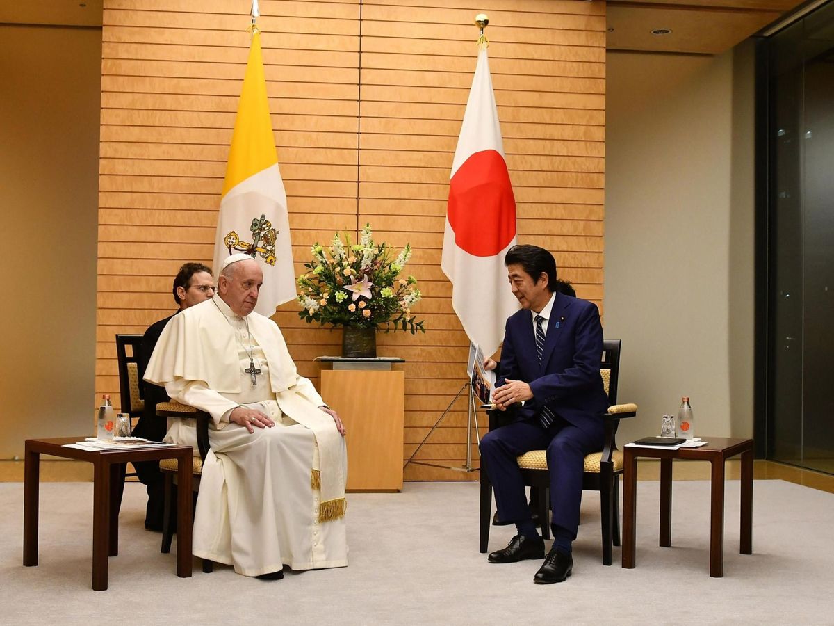 Foto: El papa Francisco visita Japón. (Reuters)