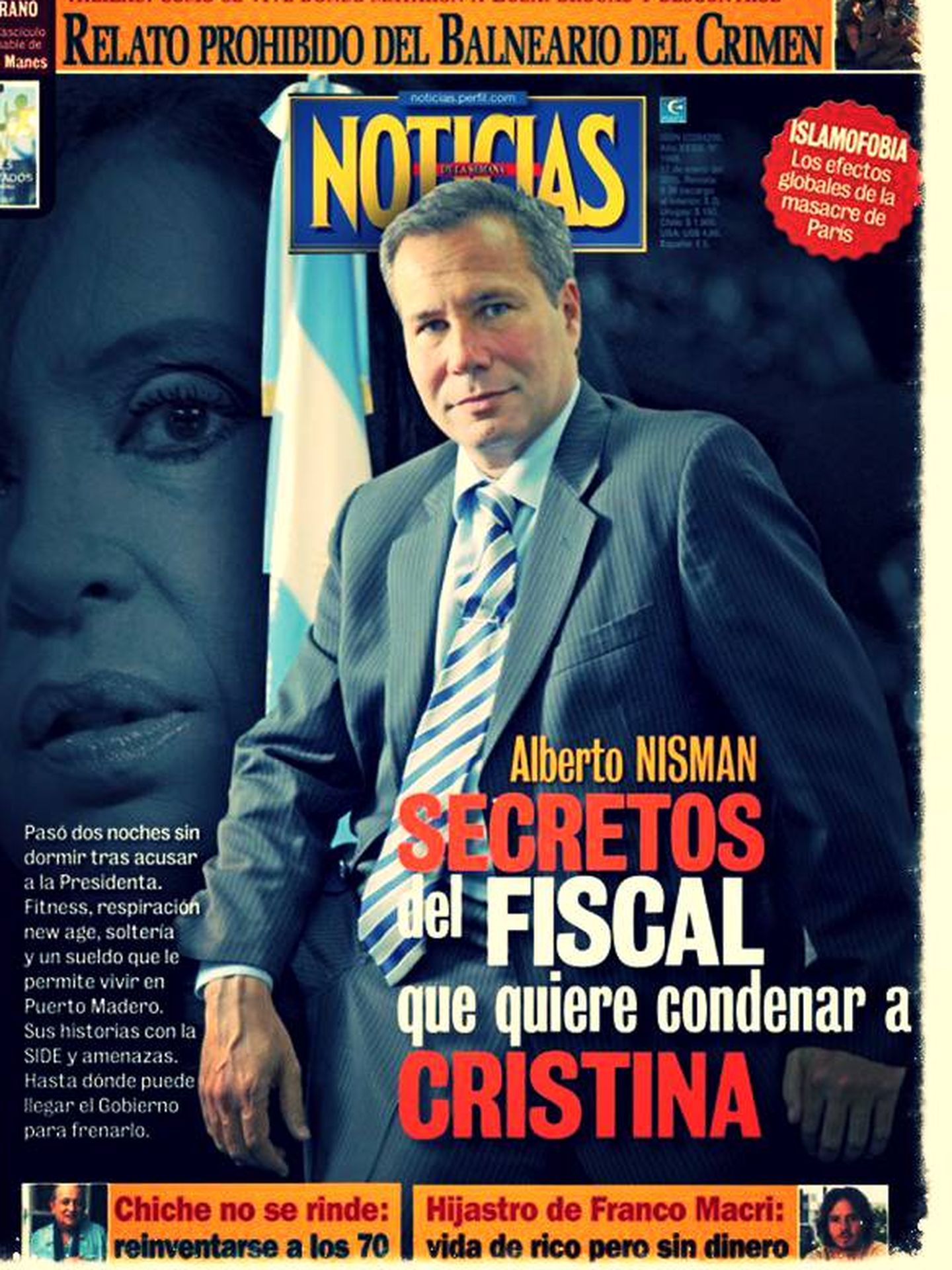 Nisman, en portada.