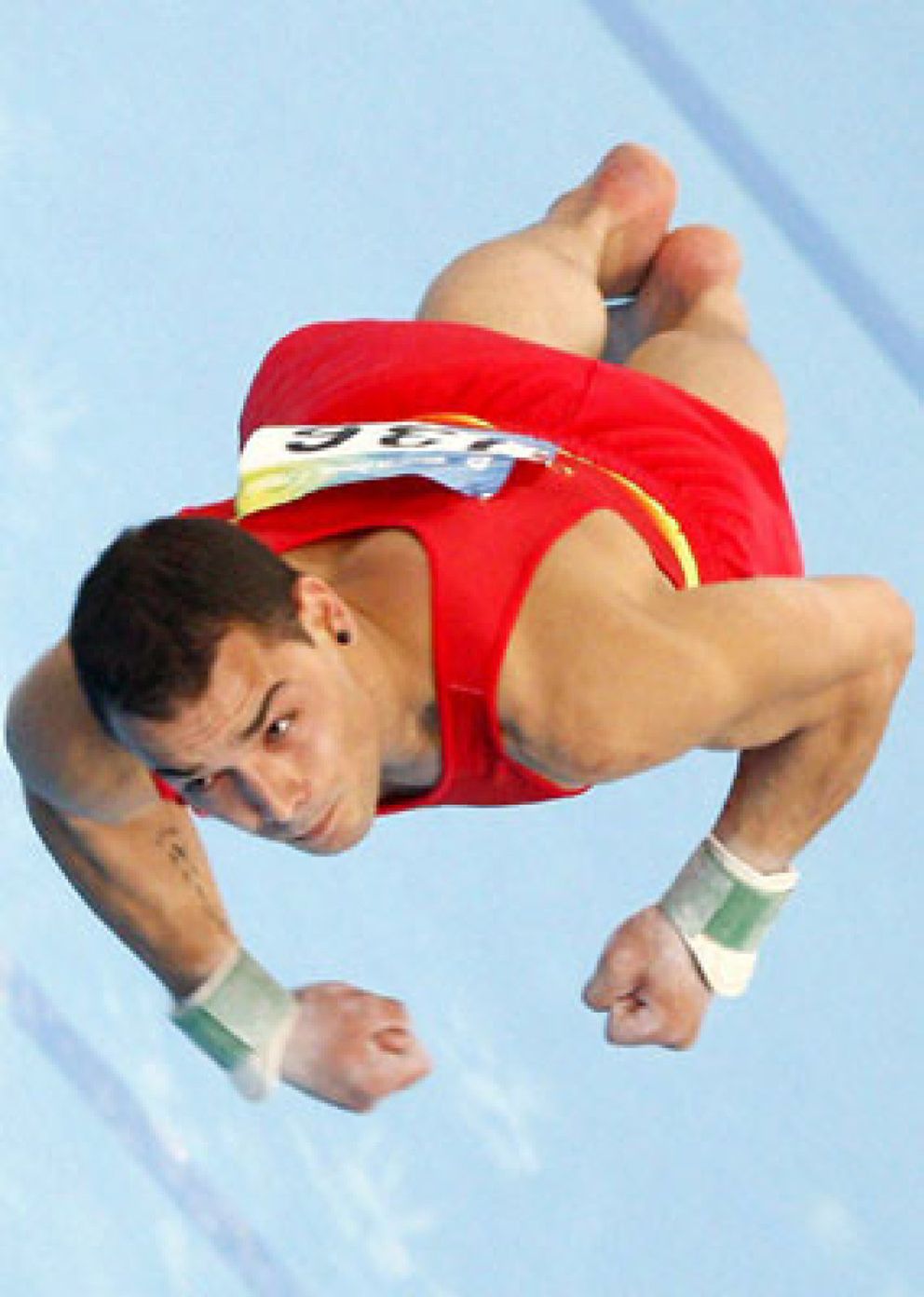 Foto: Gervasio Deferr, medalla de plata en suelo