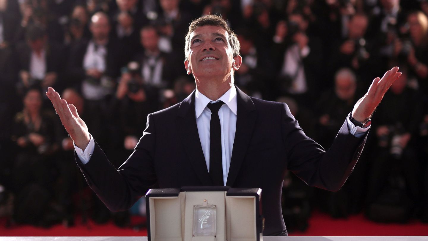 Antonio Banderas triunfa en Cannes. (Reuters)