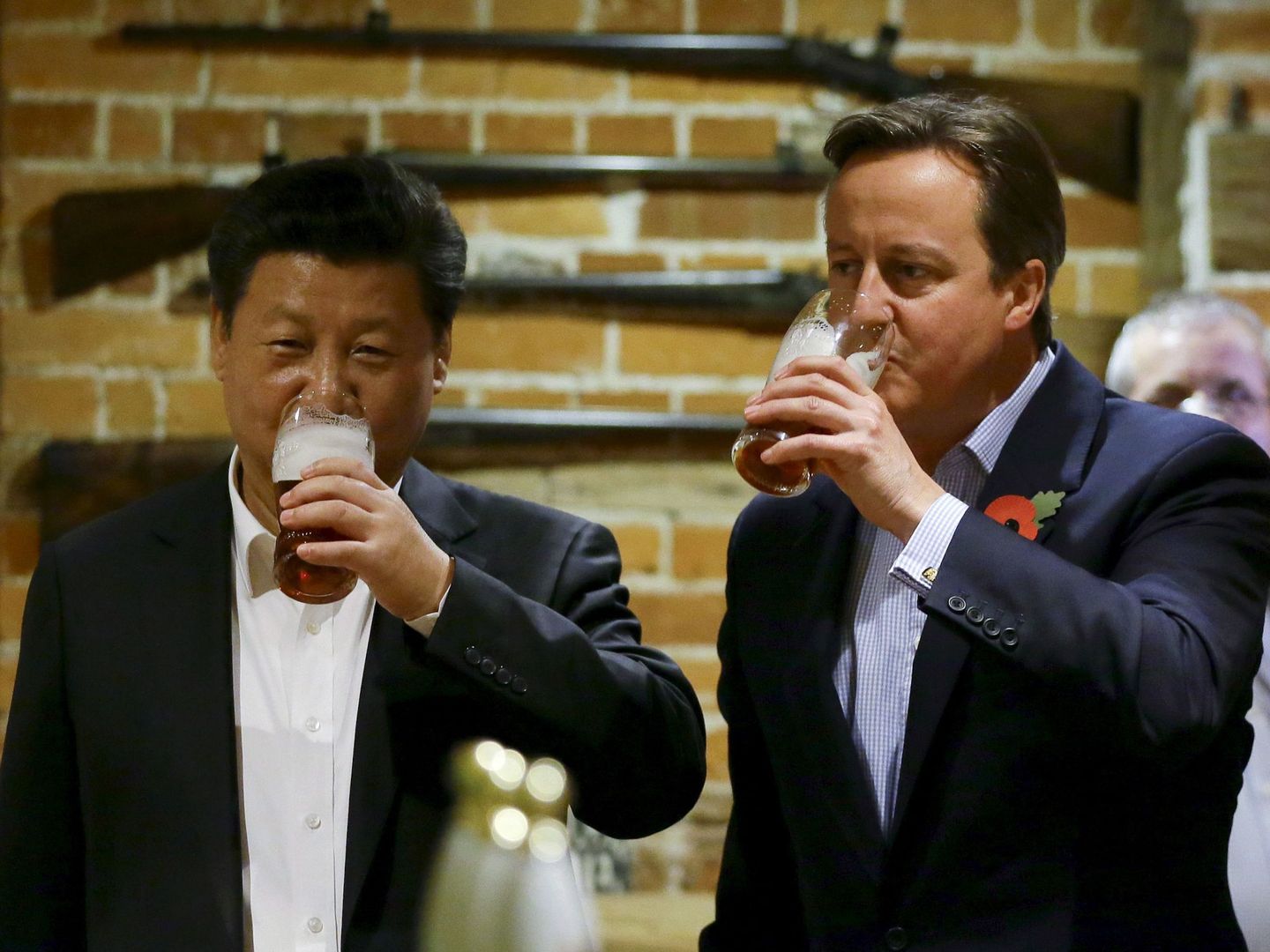 Xi Jinping y David Cameron, en una imagen de archivo. (EFE)
