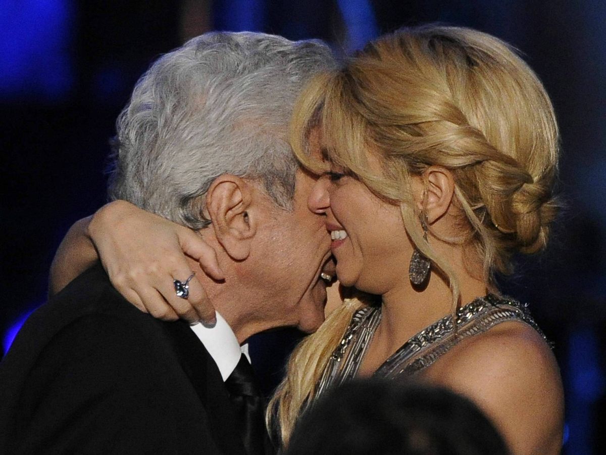 Foto: Shakira, con su padre en una imagen de archivo. (EFE)