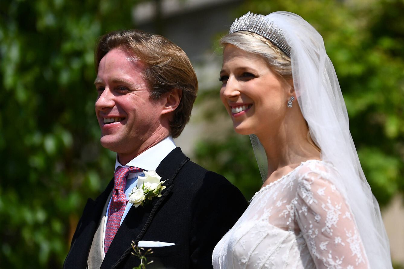 Lady Gabriella Windsor y Thomas Kingston, durante su boda en 2019 (Gtres)
