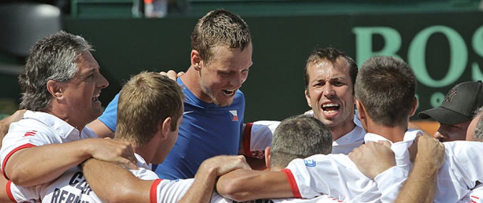 Foto: La República Checa disputará la final de Copa Davis contra España