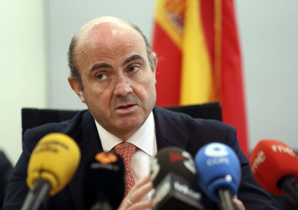 Foto: El ministro español de Economía y Competitividad, Luis de Guindos. (EFE)
