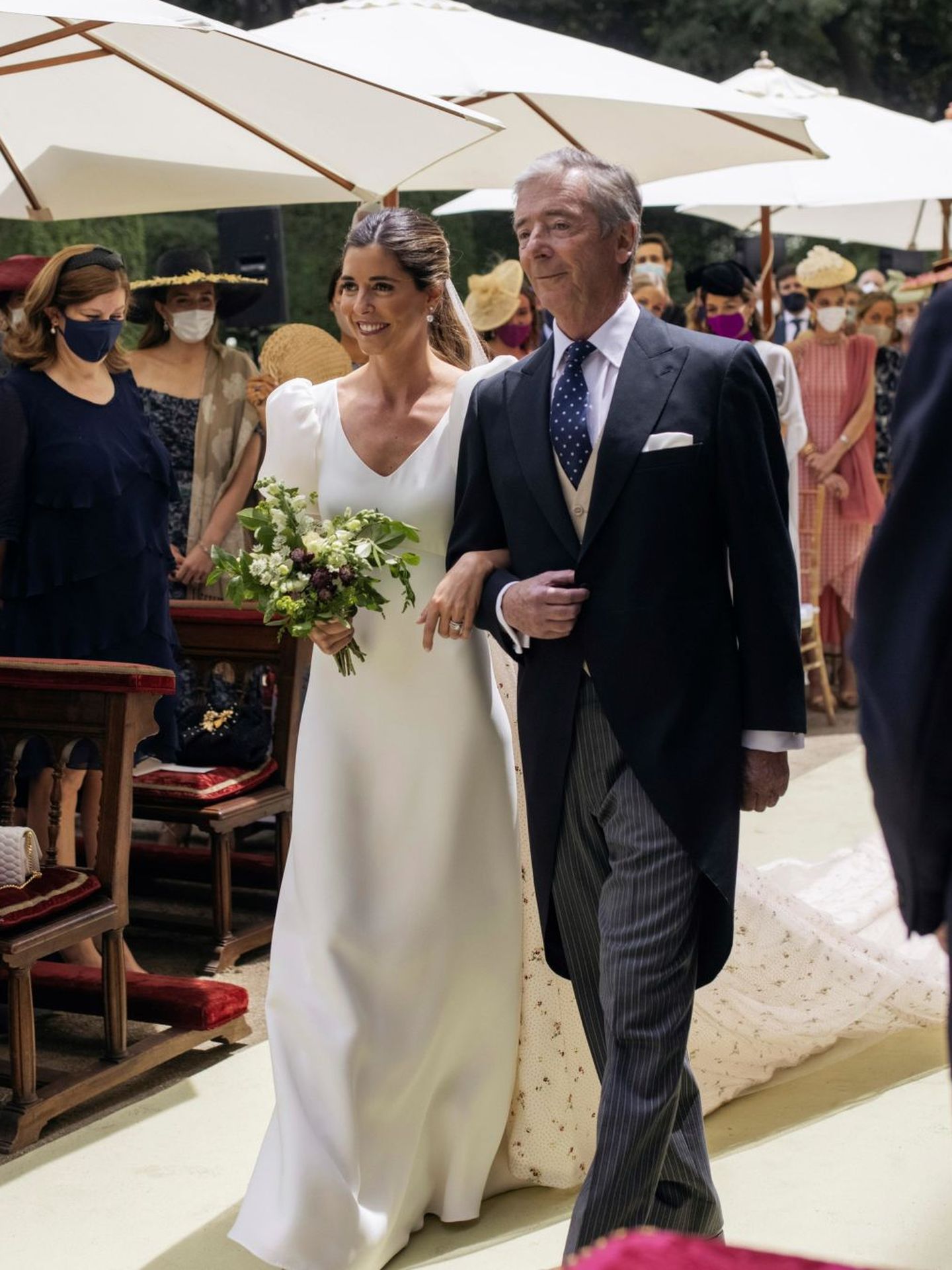 Juan Carlos Corsini Muñoz de Rivera, en la boda de su hija. (Alejandra Ortiz Fotografía)