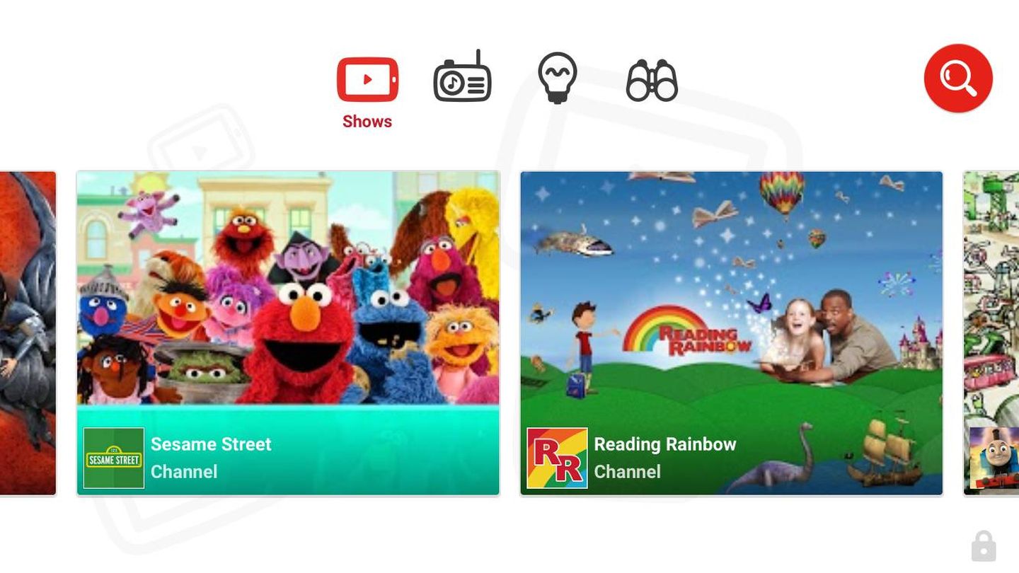 YouTube Kids, la aplicación más popular para niños.