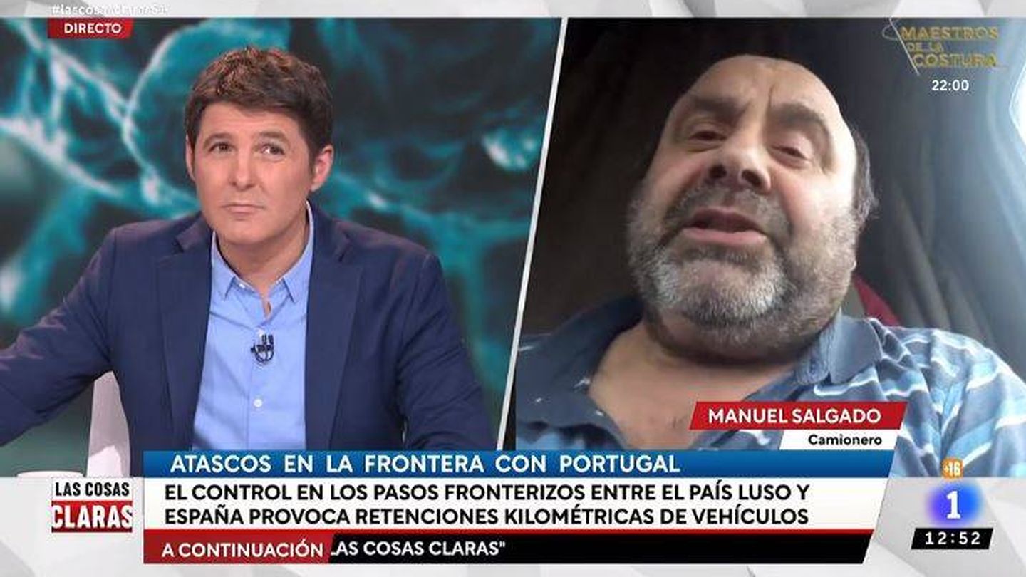 Jesús Cintora, presentador de 'Las cosas claras'. (RTVE)