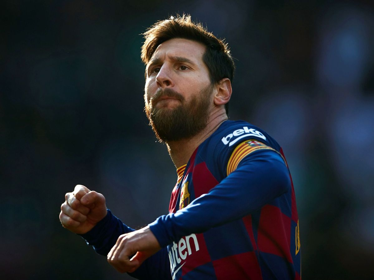 Foto: Leo Messi celebra con rabia un gol en el partido contra el Eibar en el Camp Nou. (Efe)