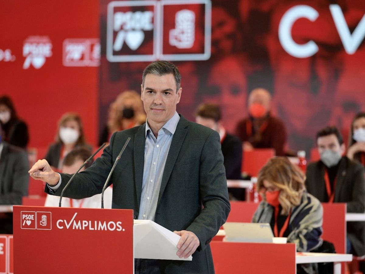 Foto:  El presidente del Gobierno y secretario general del PSOE, Pedro Sánchez. (EFE/PSOE Alfredo Arias Horas)