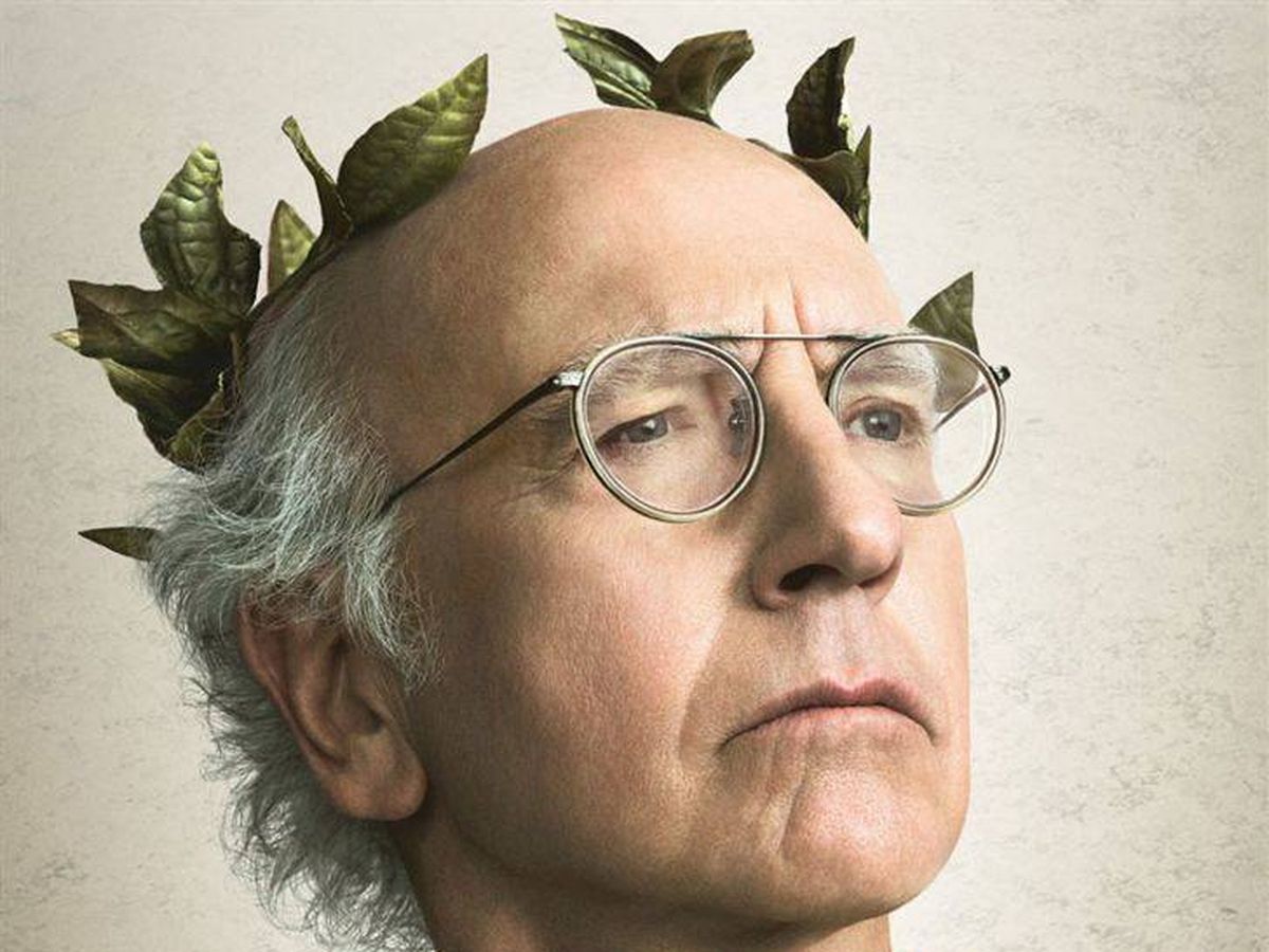 Foto: Larry David en un cartel promocional. (HBO)