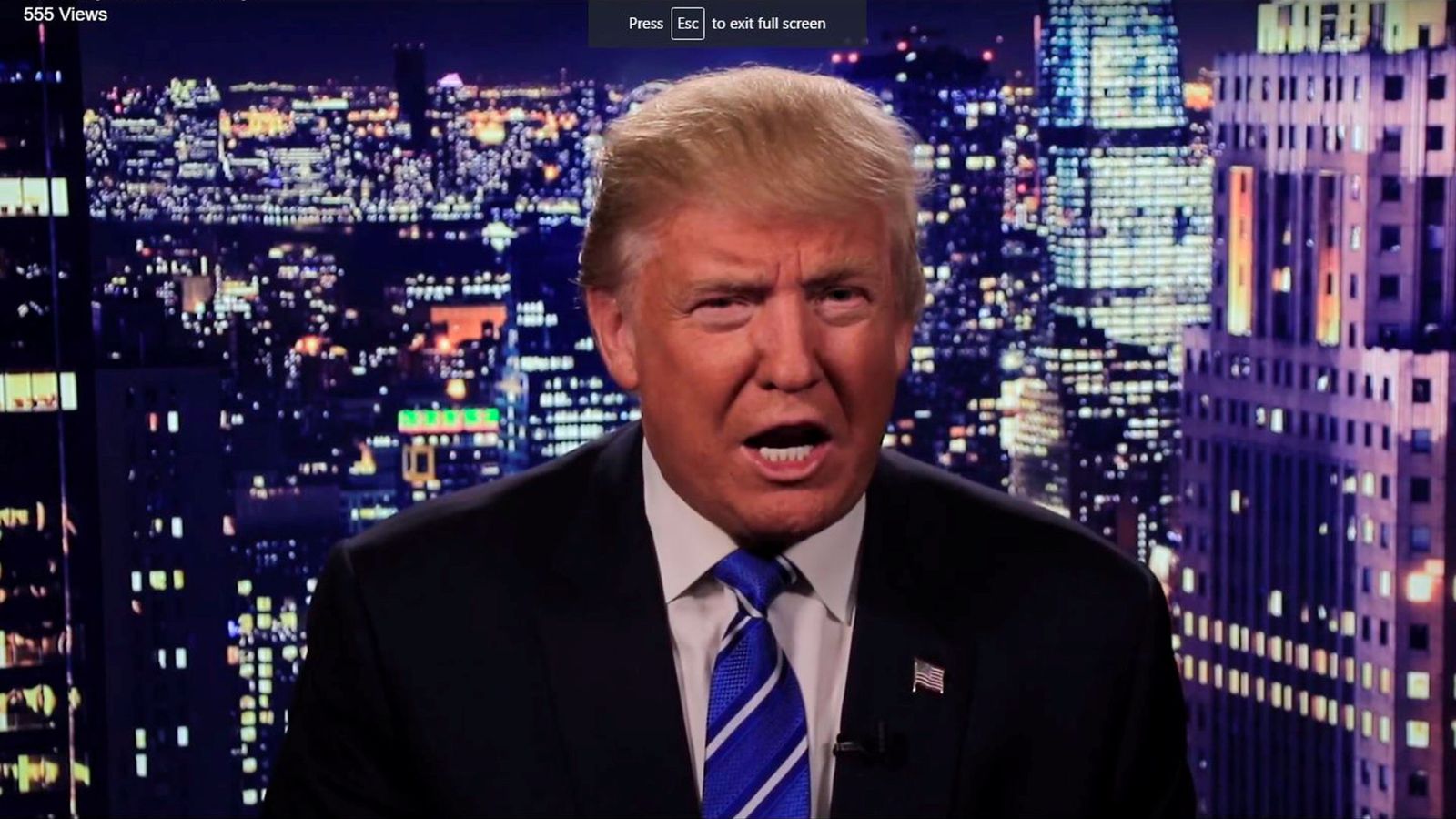Foto: El candidato republicano a la presidencia de Estados Unidos, Donald Trump, en un vídeo en el que se disculpa de sus comentarios en un vídeo suyo de 2005. (Reuters)