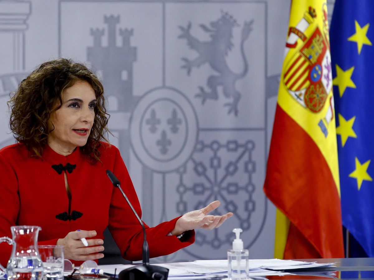 Foto: La ministra de Hacienda y portavoz del Gobierno, María Jesús Montero (EFE)