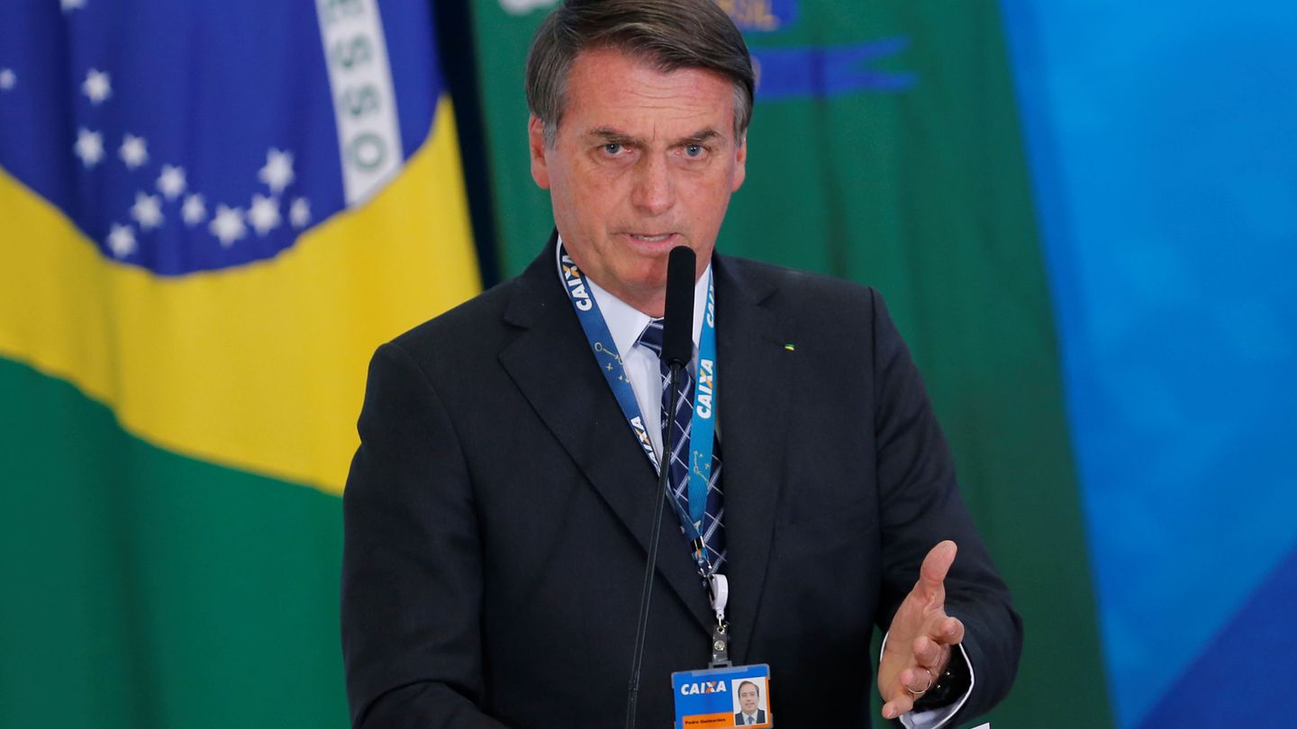 El presidente brasileño, Jair Bolsonaro. (Reuters)