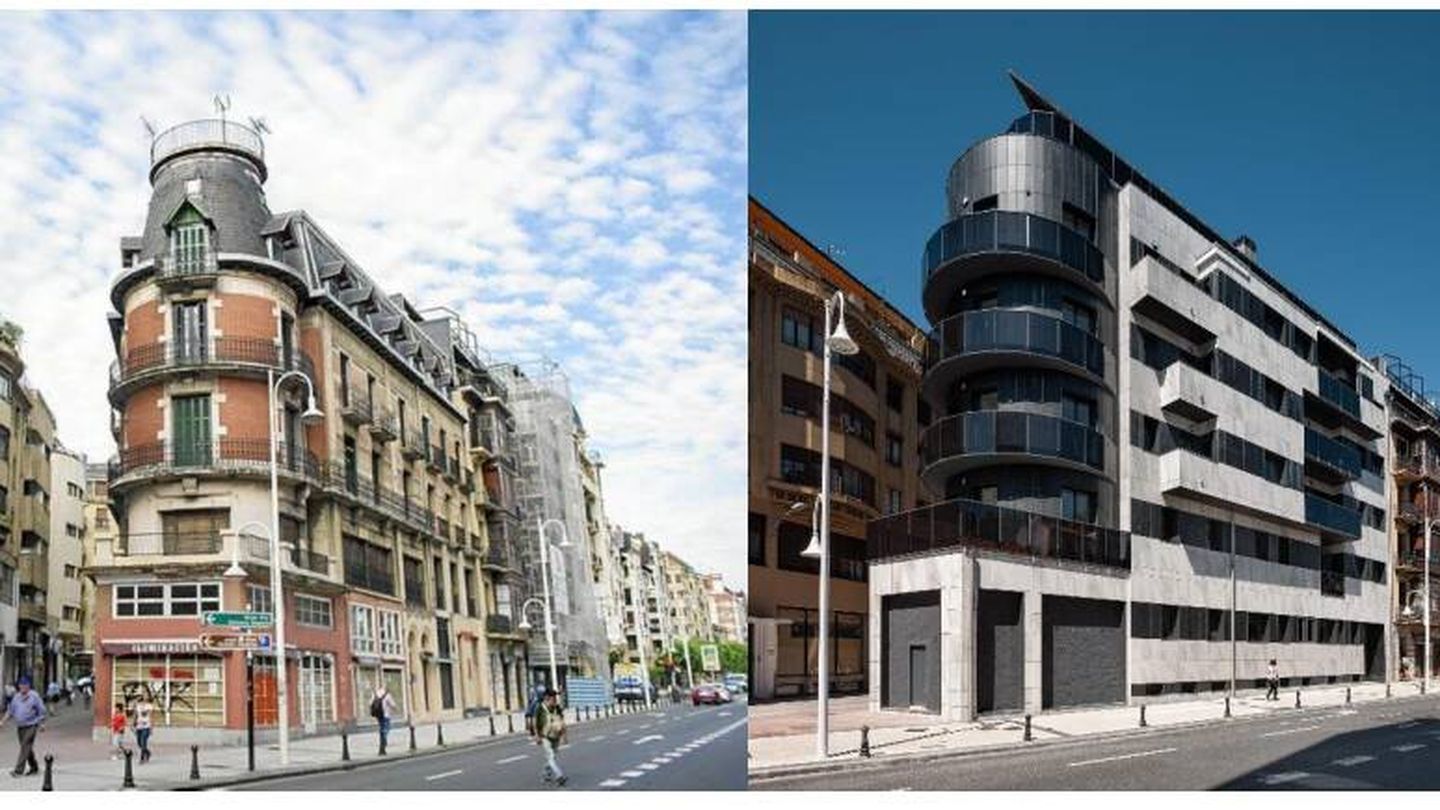 El antes y el después del edificio Miracruz. Del edificio de 1888 al de 2018.