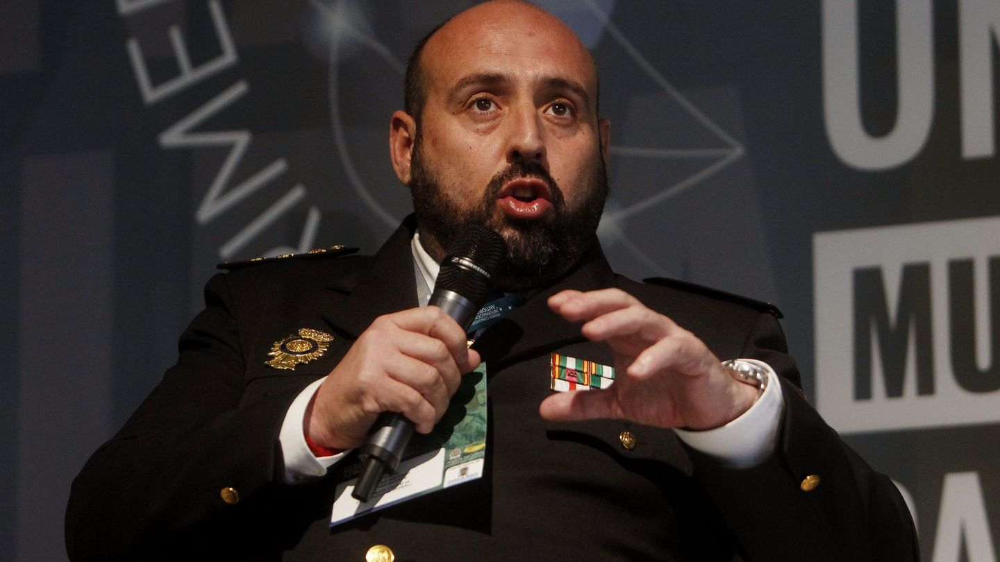 El comisario jefe de la brigada de estupefacientes de la Policía Nacional, Antonio Martínez Duarte. (EFE)