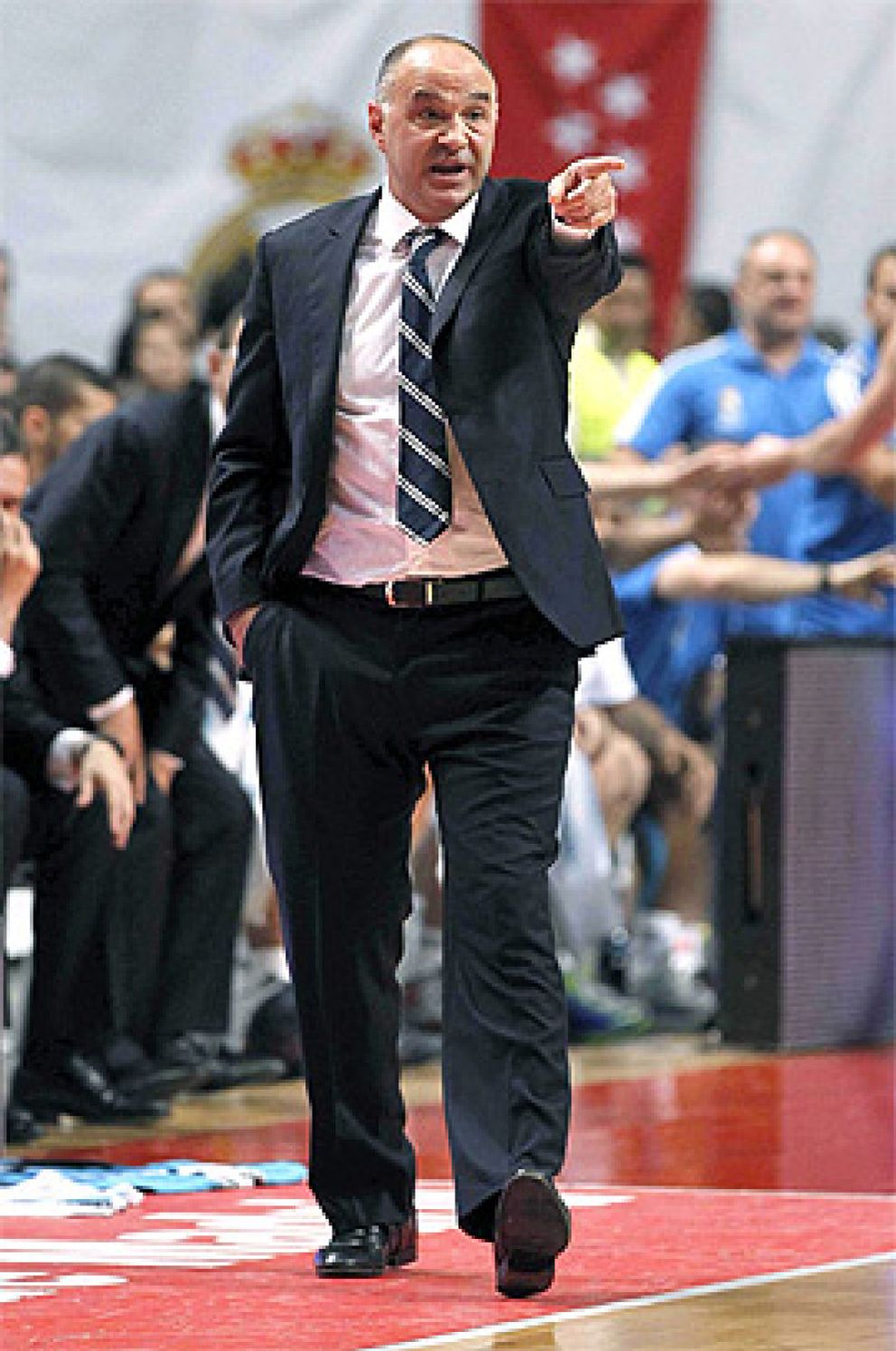 Foto: Pablo Laso, elegido como el entrenador del año por la AEEB