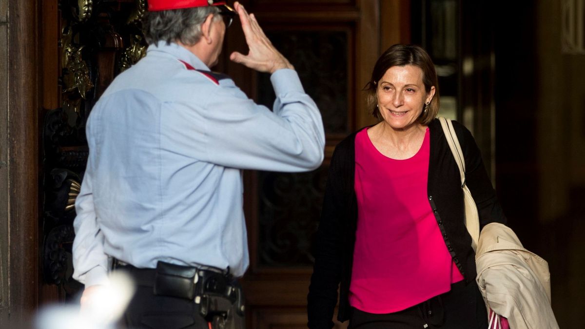 La huida de Puigdemont perjudica la posición de Forcadell y del resto de acusados