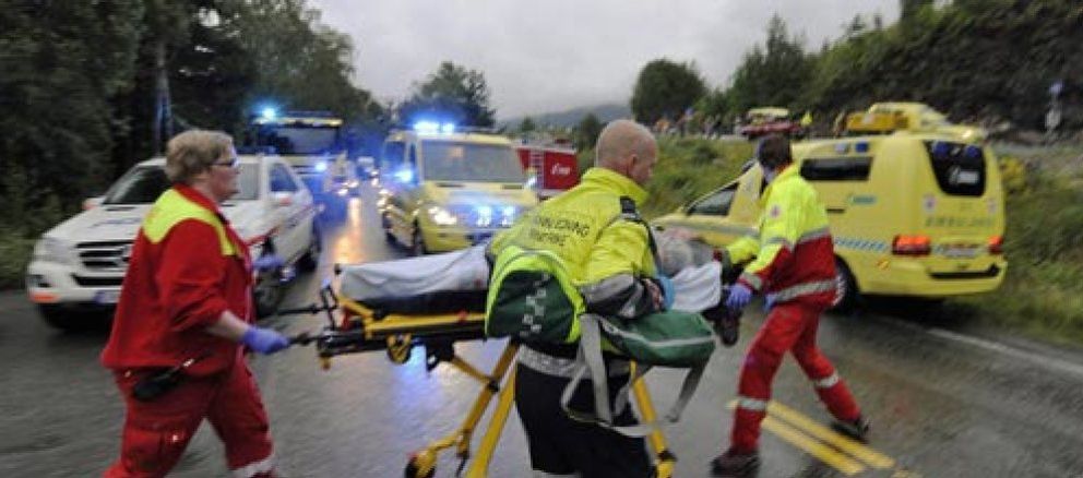 Foto: Unas 30 personas permanecen hospitalizadas en estado grave en Oslo