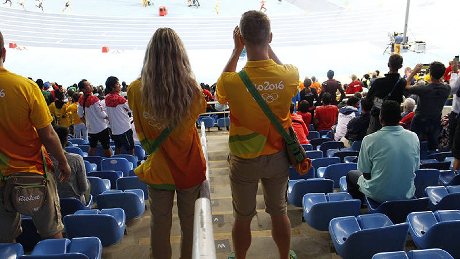 Foto: Los voluntarios son fundamentales en los Juegos de Río (FOTOS: Valeria Saccone)