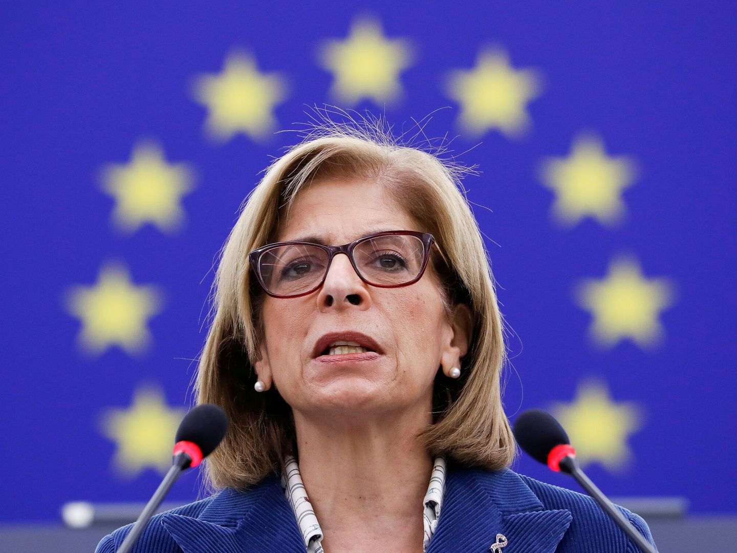 La Comisaria Europea de Salud y Seguridad Alimentaria, Stella Kyriakides (REUTERS)