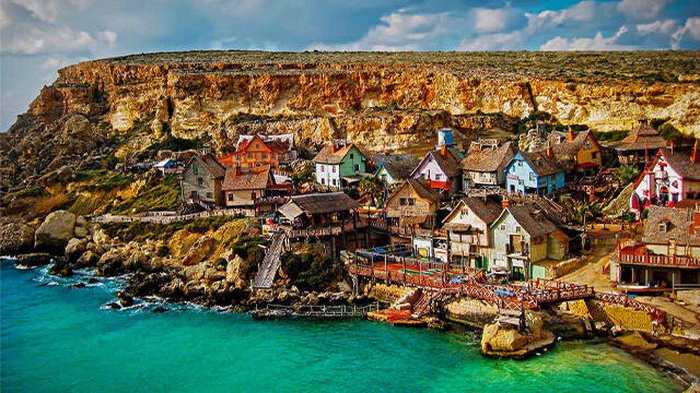 La Villa de Popeye en Malta ocupa el primer puesto de este ranking (Pixabay)