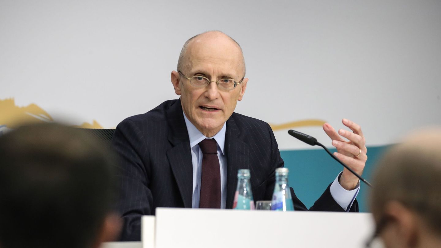 Andrea Enria, presidente del Mecanismo Único de Supervisión (MUS), del Banco Central Europeo (BCE). (EFE/Armando Babani)