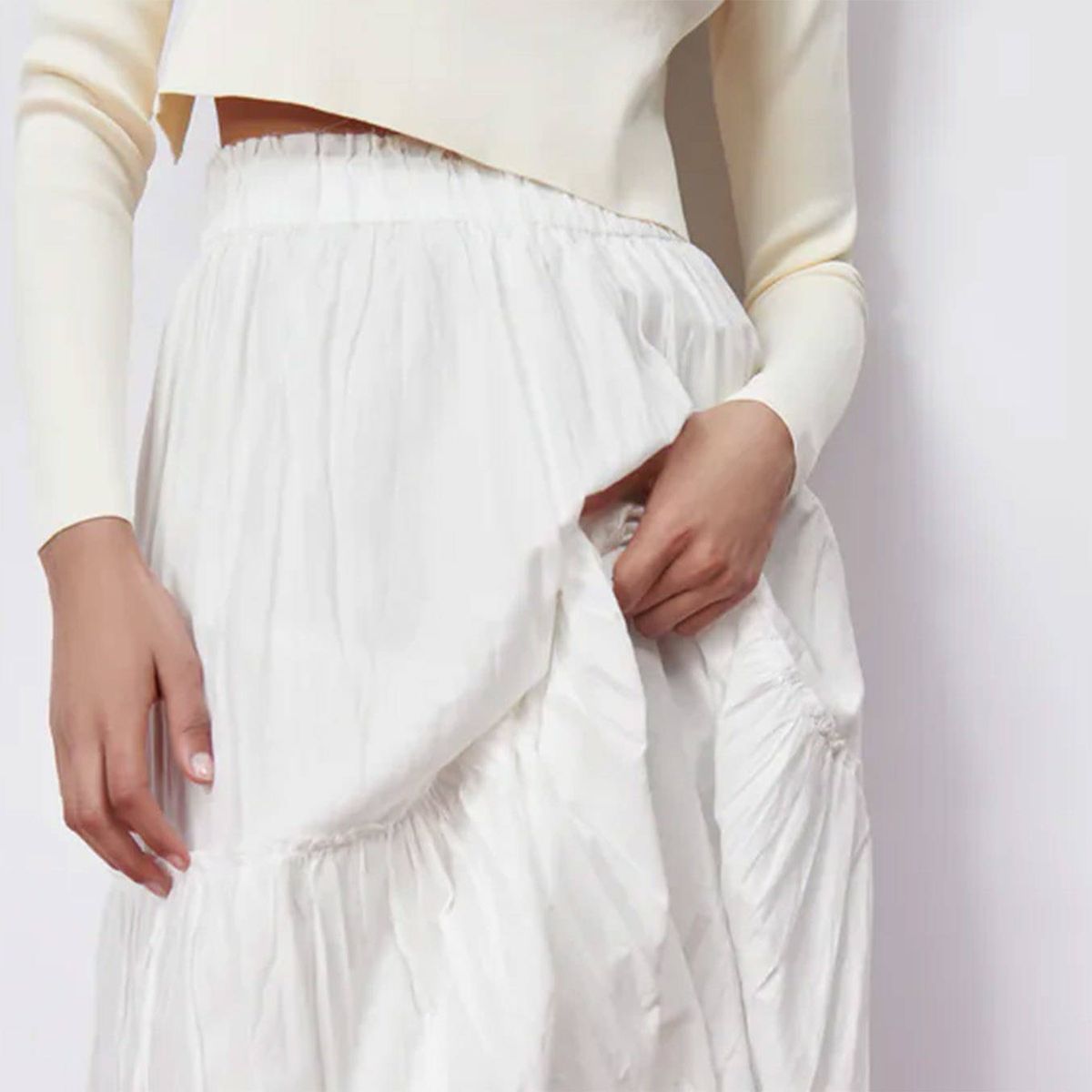 grueso Alacena público 4 faldas largas de Zara cómodas, bonitas y a precio asequible