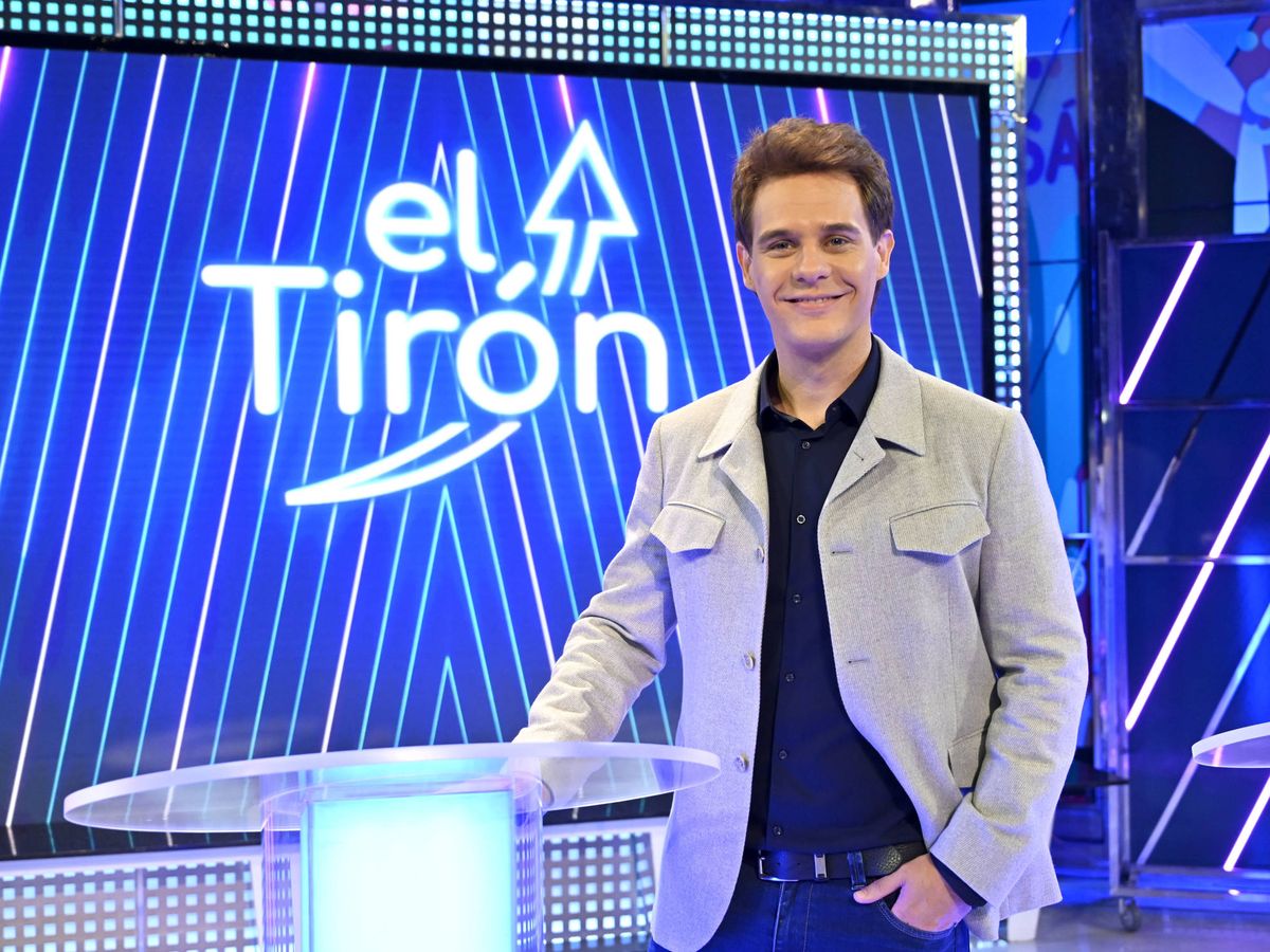 Foto: Christian Gálvez, presentador de 'El tirón' en Telecinco. (Mediaset)