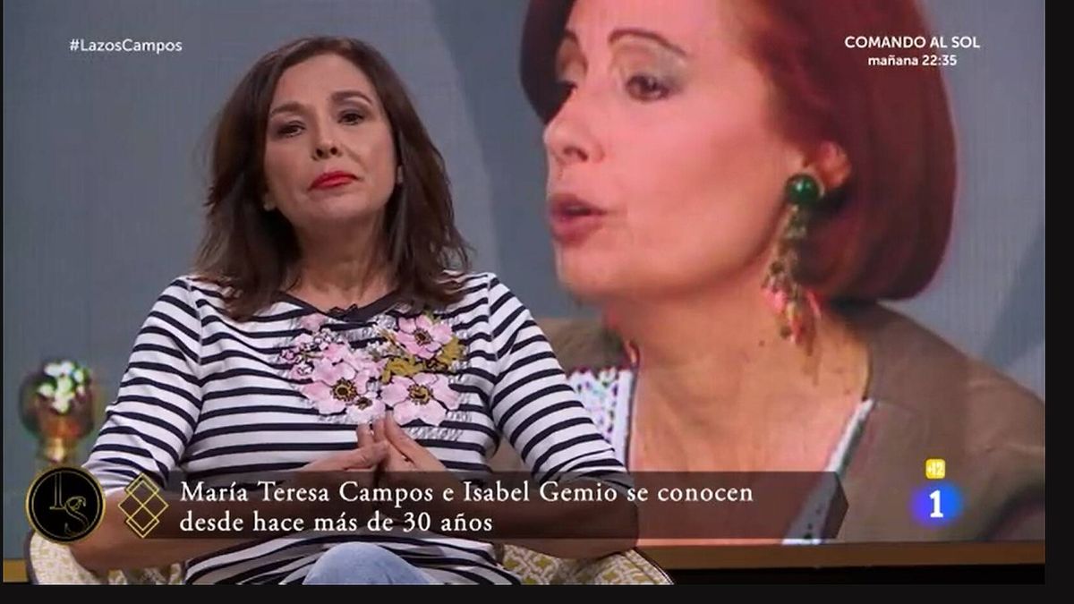 'Lazos de sangre' impacta con Isabel Gemio en el especial de María Teresa Campos