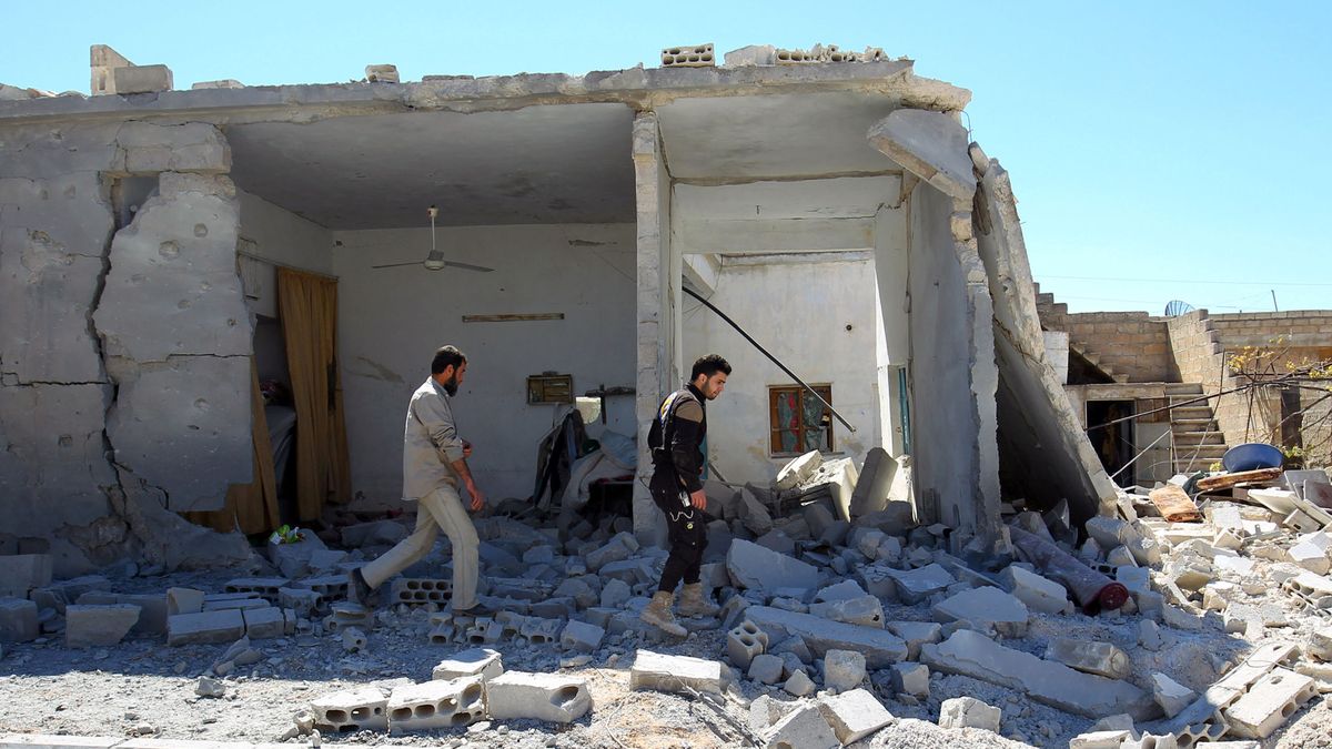 La localidad siria que sufrió el ataque químico busca volver a la normalidad