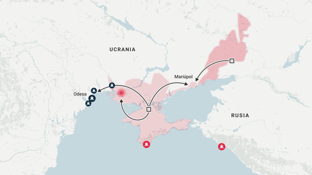 Conflicto de Ucrania: "Nos están destruyendo": 'pinza' rusa para hacer caer  a Mariúpol, puerto clave en el sur