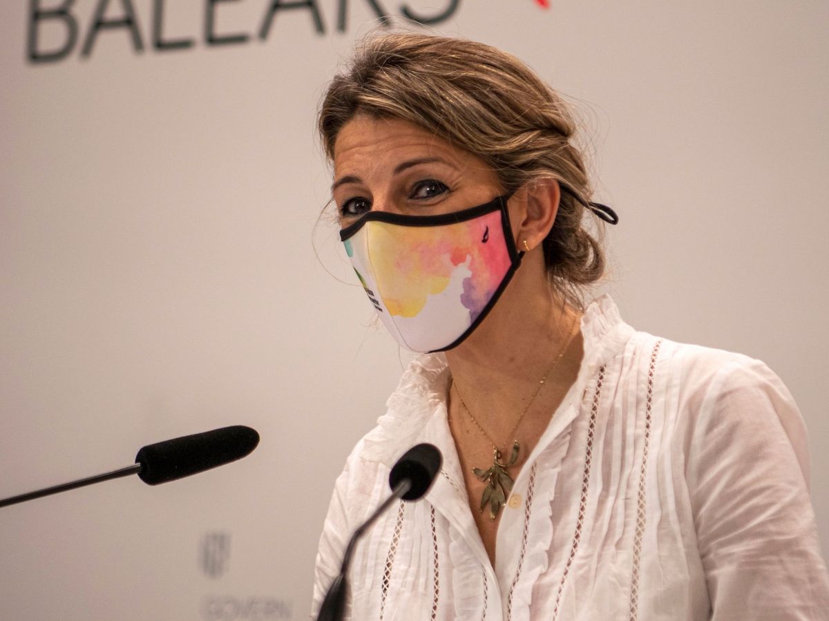 Foto: La ministra de Trabajo y Economía Social, Yolanda Díaz. (EFE)