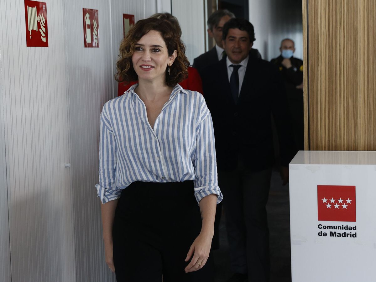 Foto: La presidenta de la Comunidad de Madrid, Isabel Díaz Ayuso. (EFE/Chema Moya)