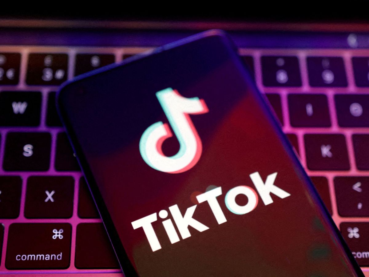 Foto: File photo: illustration shows tiktok app logo