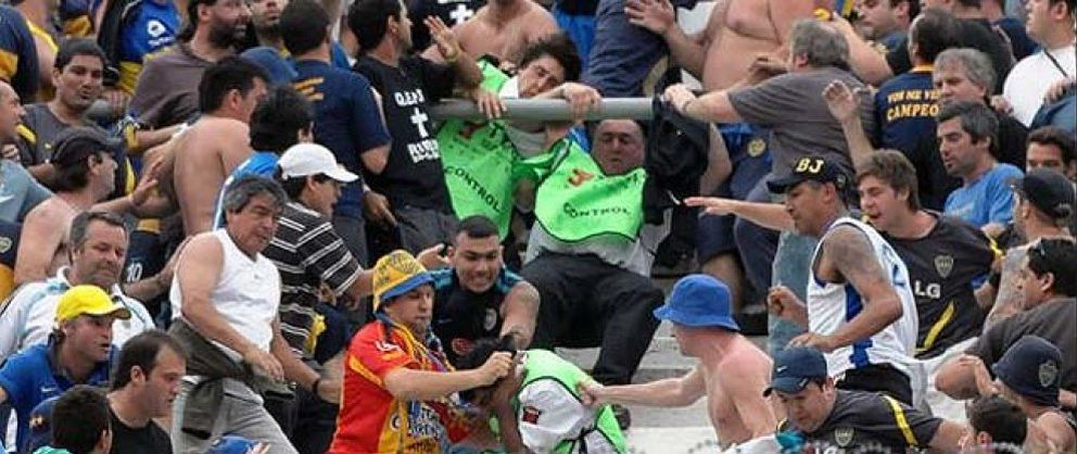 Foto: La violencia, triste protagonista nuevamente en el 'Superclásico' argentino