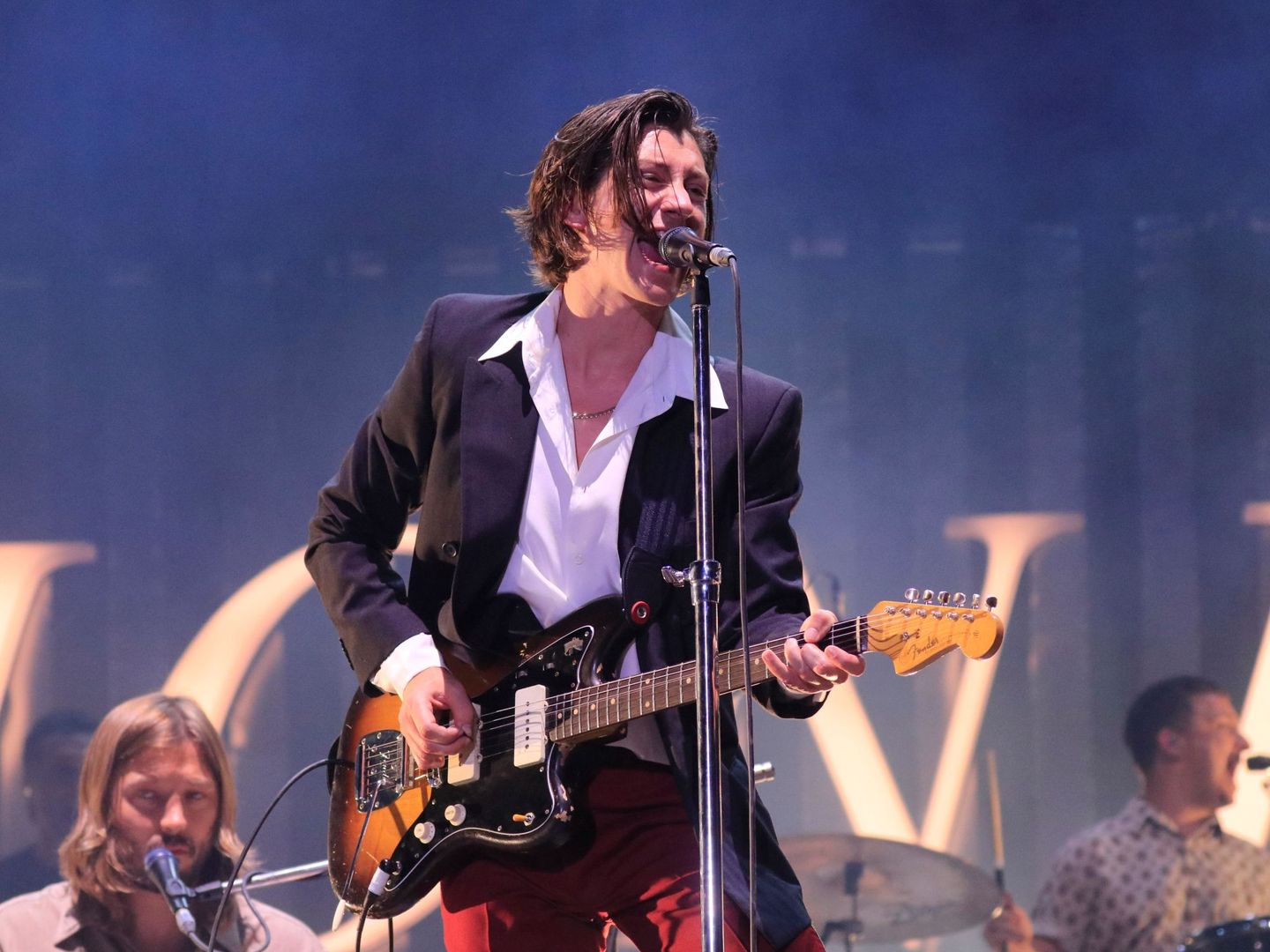 El cantante de Arctic Monkeys, Alex Turner, en el Mad Cool 2018. (EFE)