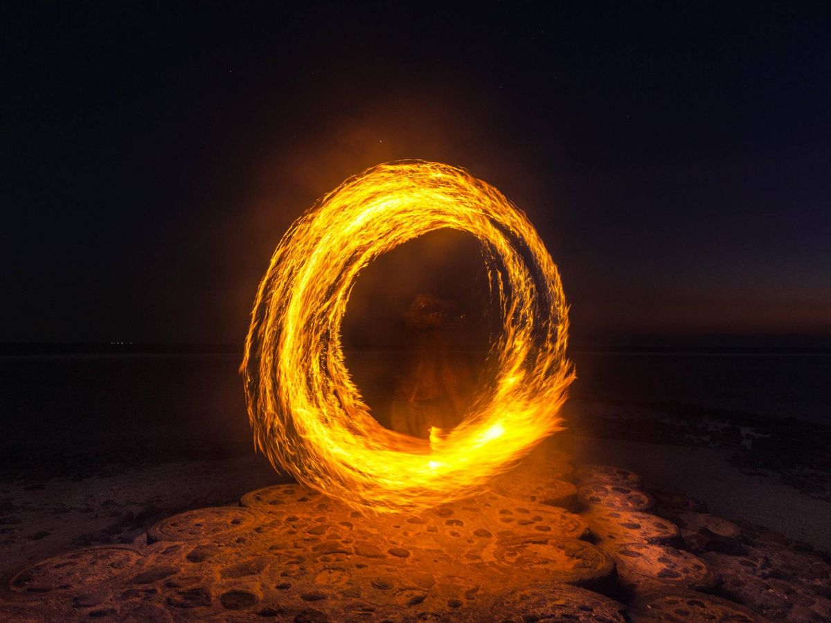 Foto: La energía del fuego (Pexels)