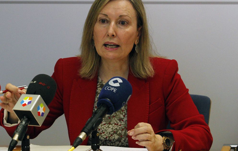La portavoz del PSM en la Asamblea de Madrid, Amparo Valcarce.