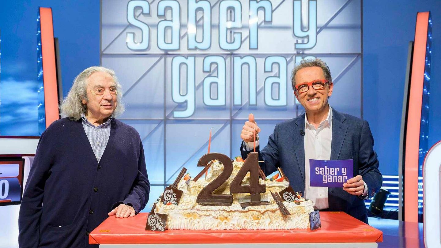 Sergi Schaaff y Jordi Hurtado, en la celebración del año pasado. (TVE)