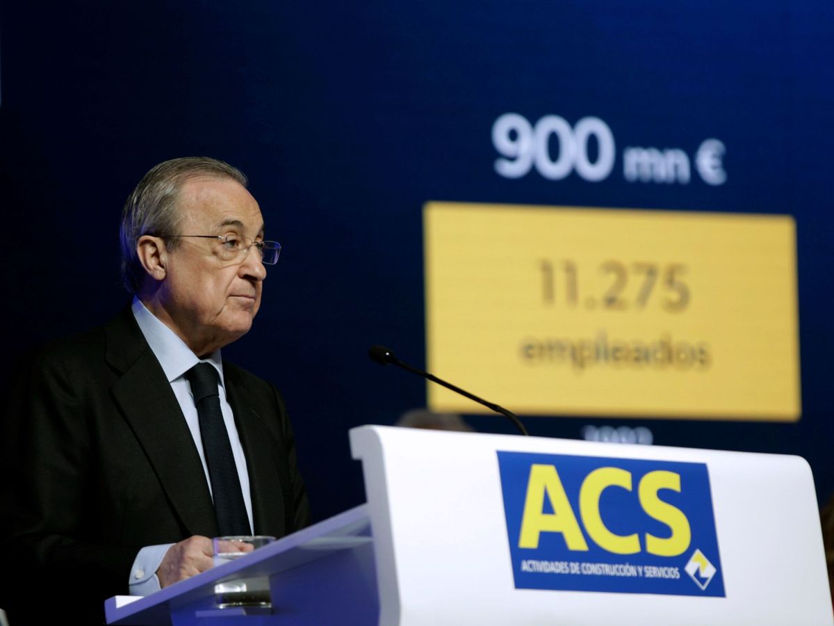 Foto: El presidente de ACS, Florentino Pérez. (EFE)