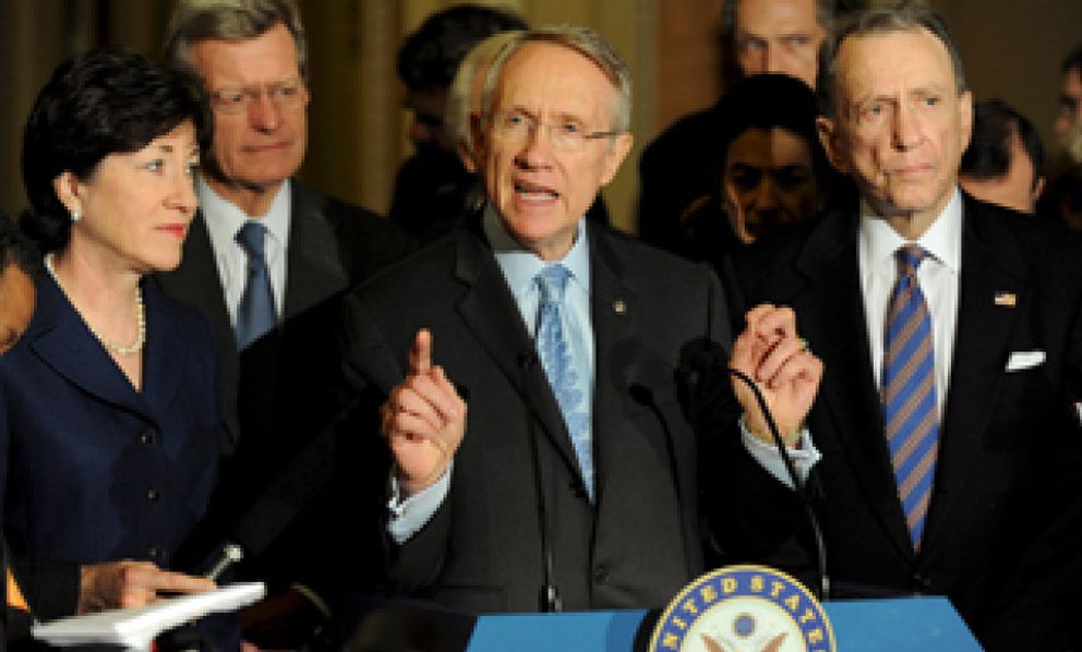 Foto: El Congreso anuncia un acuerdo sobre el plan de estímulo de Obama