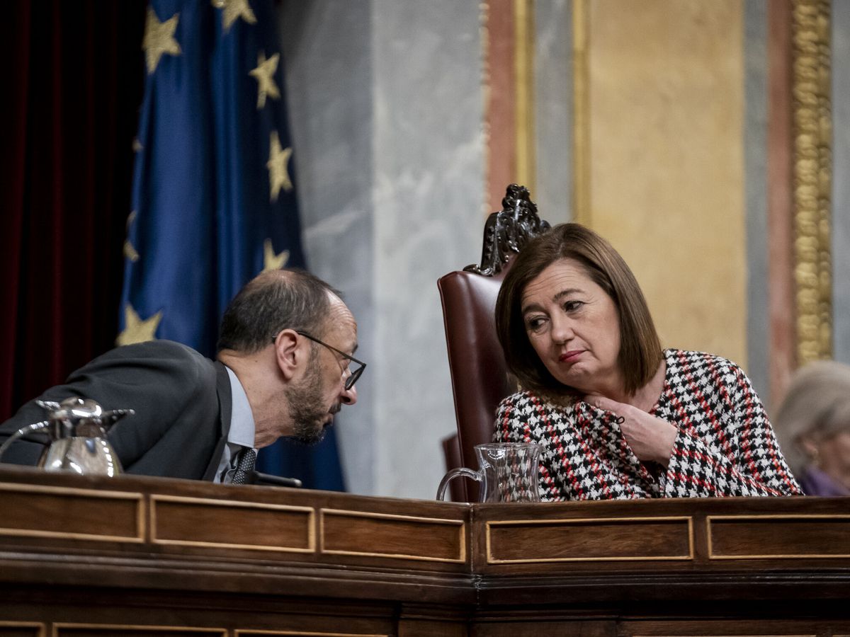 Foto: La presidenta del Congreso, Francina Armengol. (Europa Press/A. Pérez Meca)