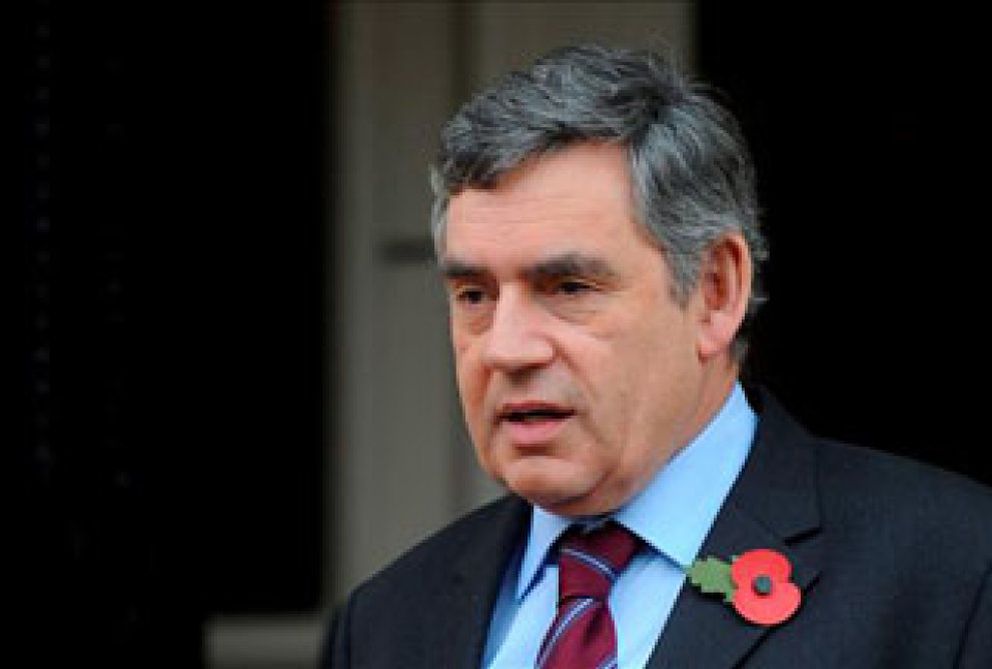 Foto: Gordon Brown propone un posible impuesto a las transacciones financieras globales