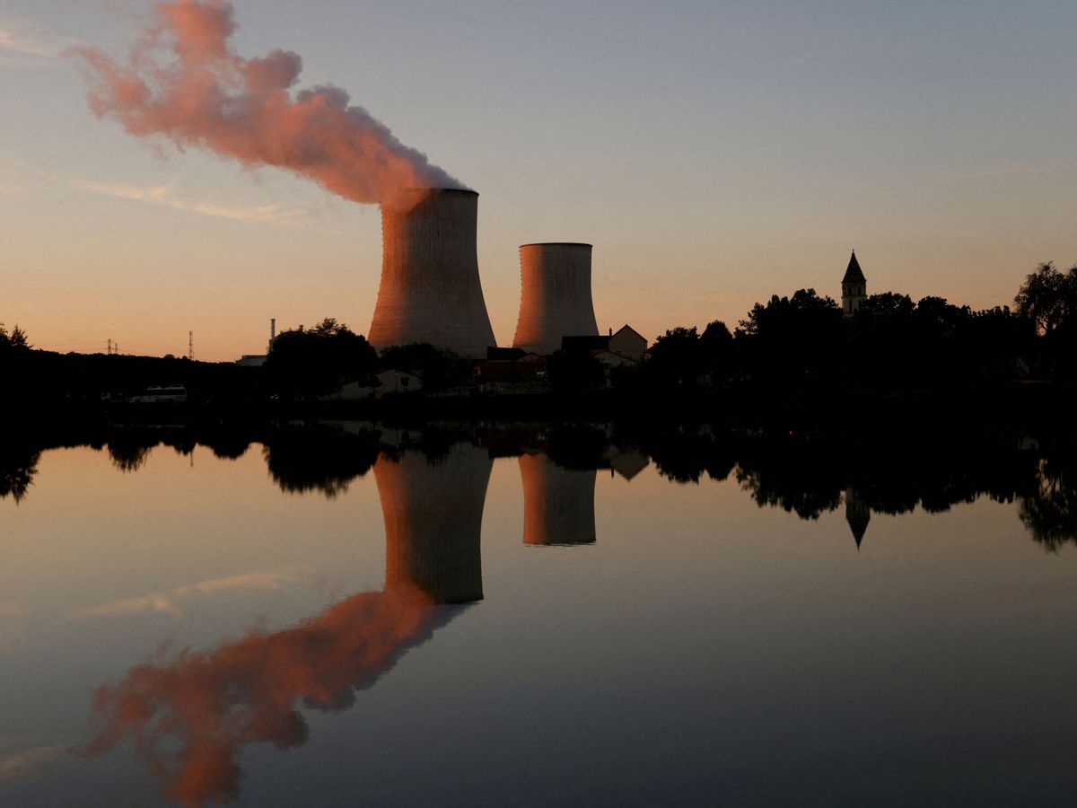 Foto: Planta nuclear de Civaux, en Francia. (Reuters/Stephane Mahe)