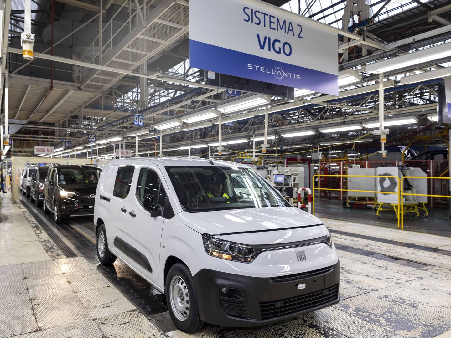 Fábrica de coches y furgonetas de Stellantis en Vigo.