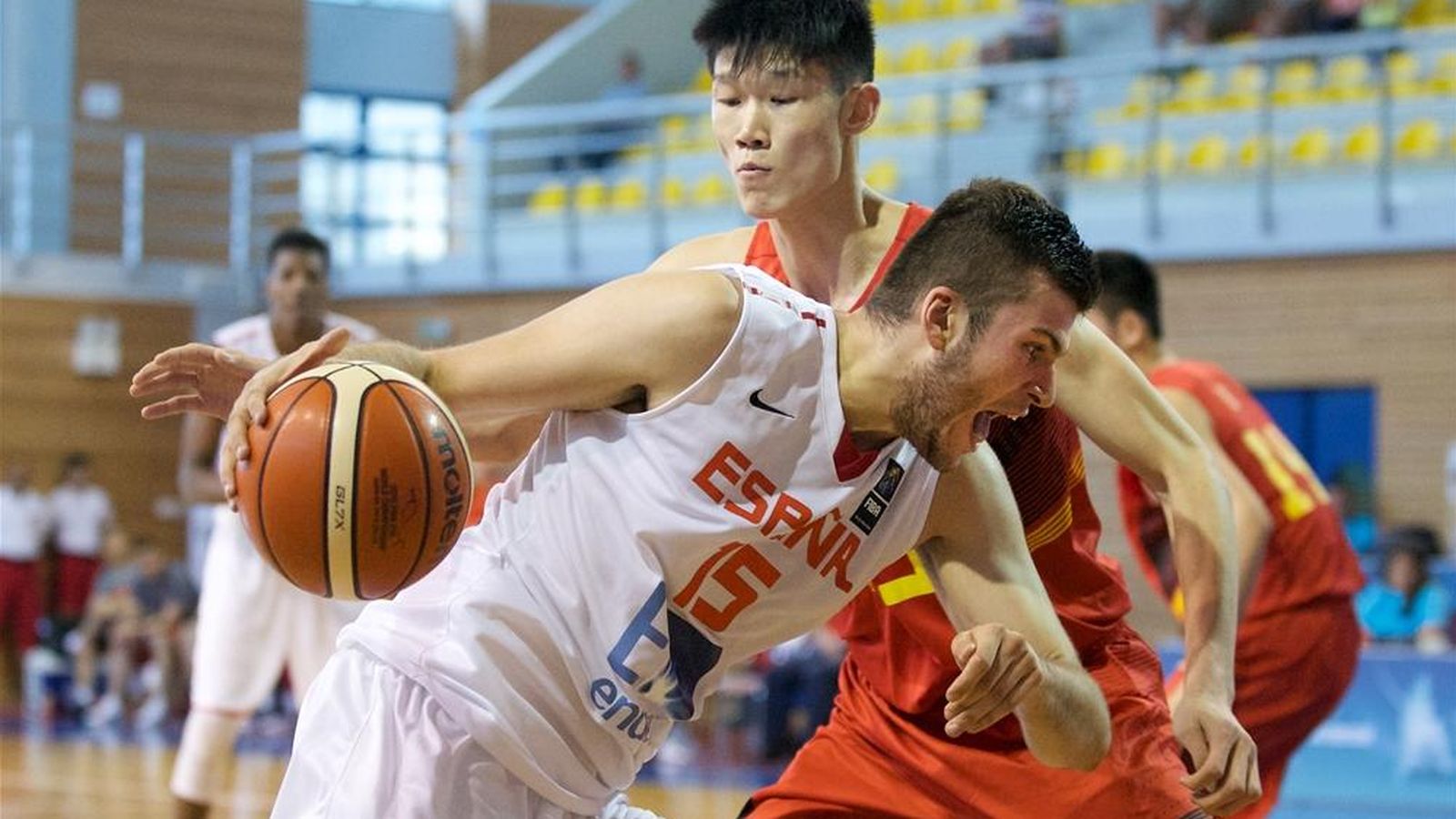 Foto: España dominó desde el primer cuarto (Foto: FIBA)