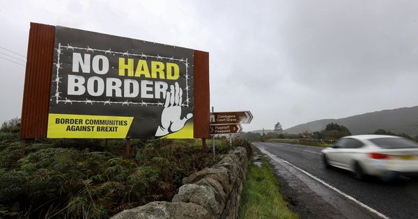 Foto: La frontera entre la República de Irlanda e Irlanda del Norte. (Reuters)