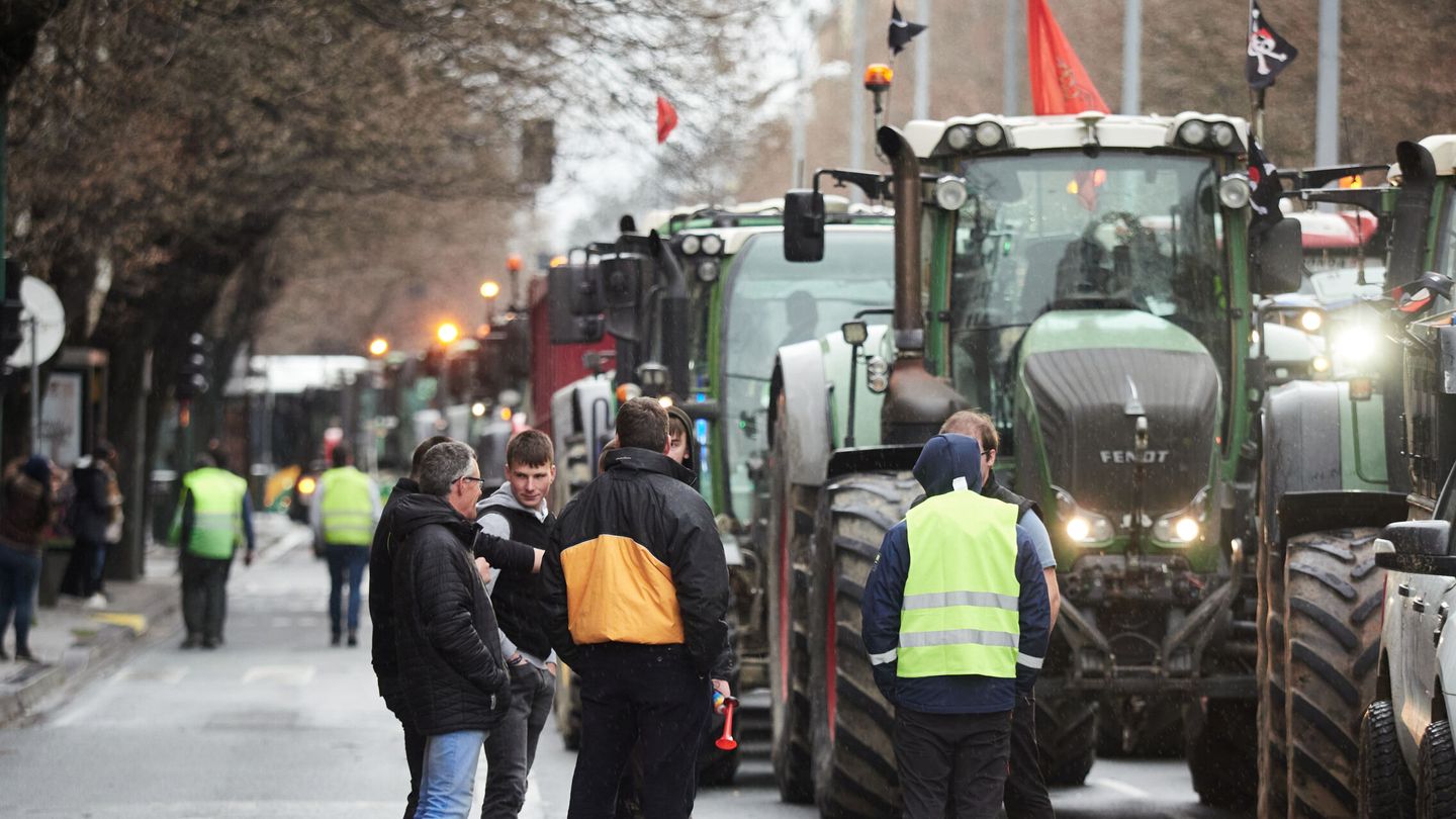 Protestas de agricultores. (Europa Press)